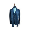 Men’s Designer Three Piece Suit with Embroidered Stole | Premium Wedding & Party Wear