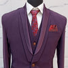 Japanese Luxury 3-Piece Suit for Winter Events