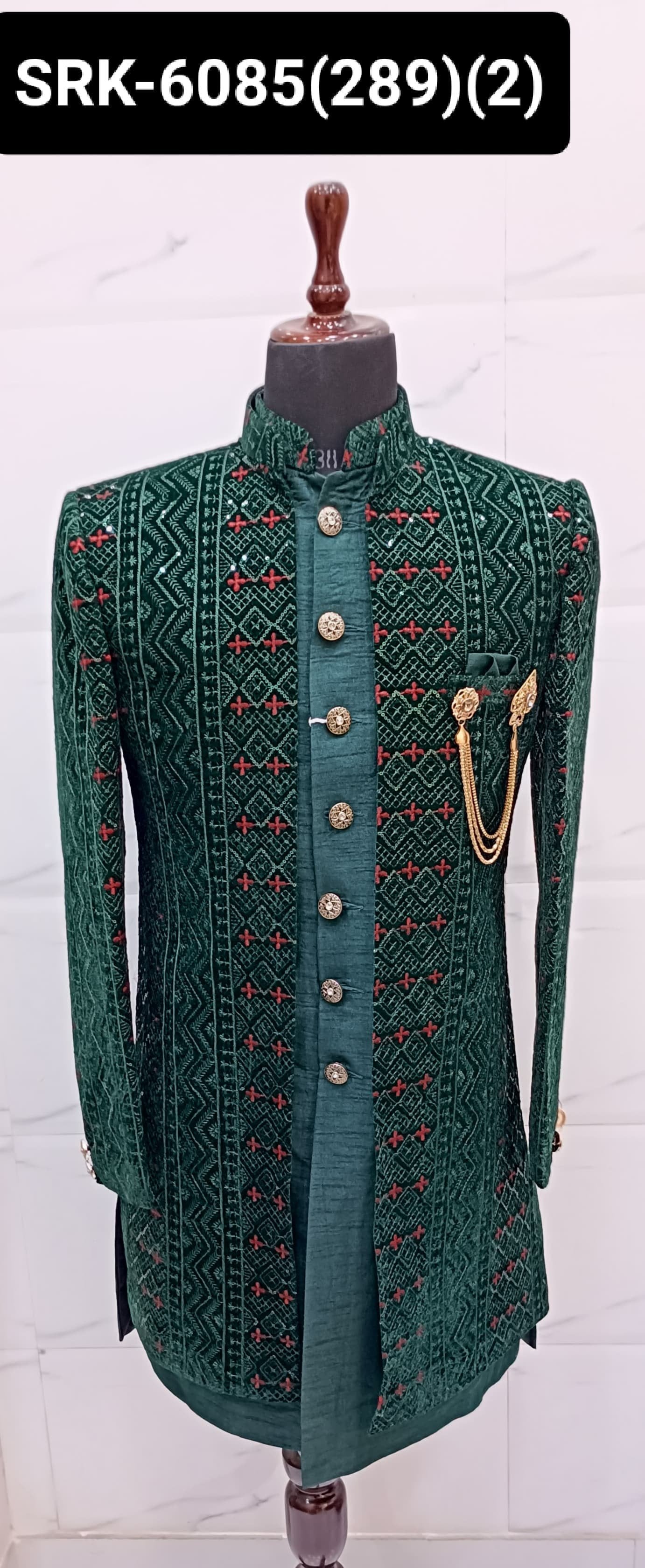 Designer Men's Indo Shrug Online India