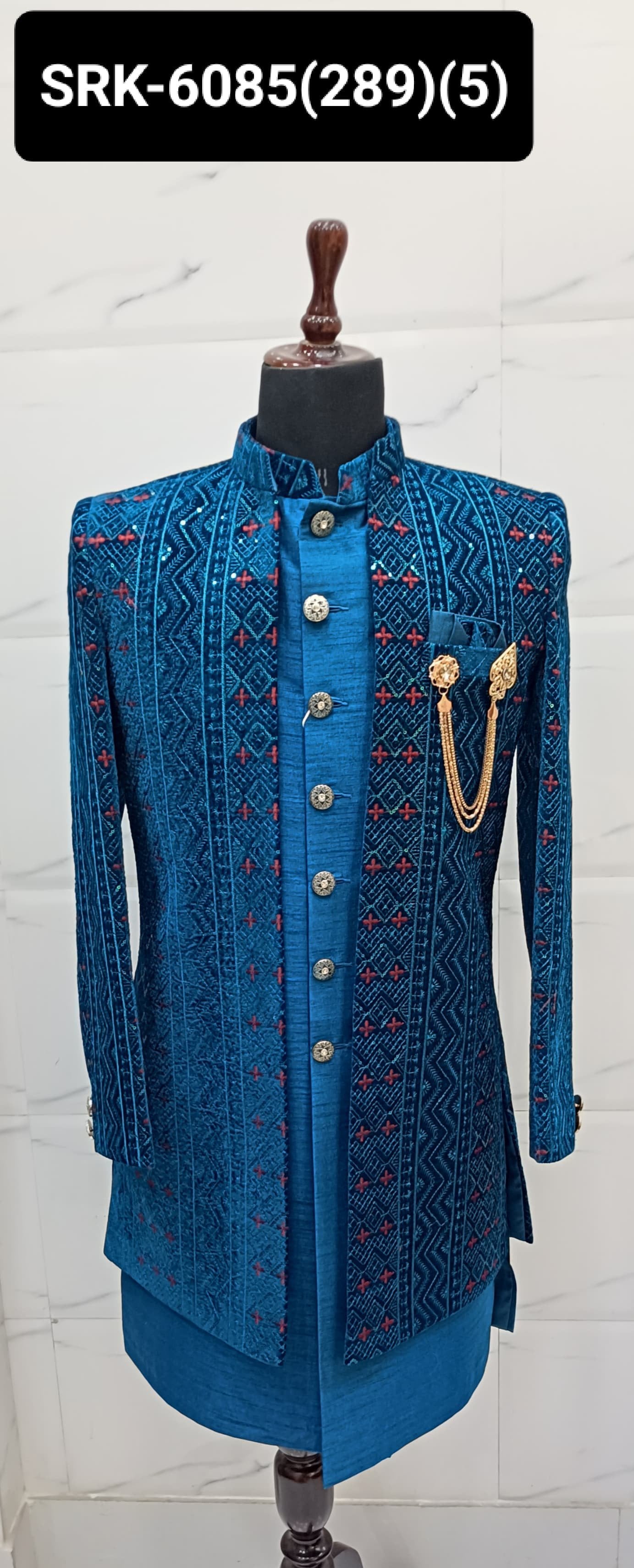 Designer Men's Indo Shrug Online India