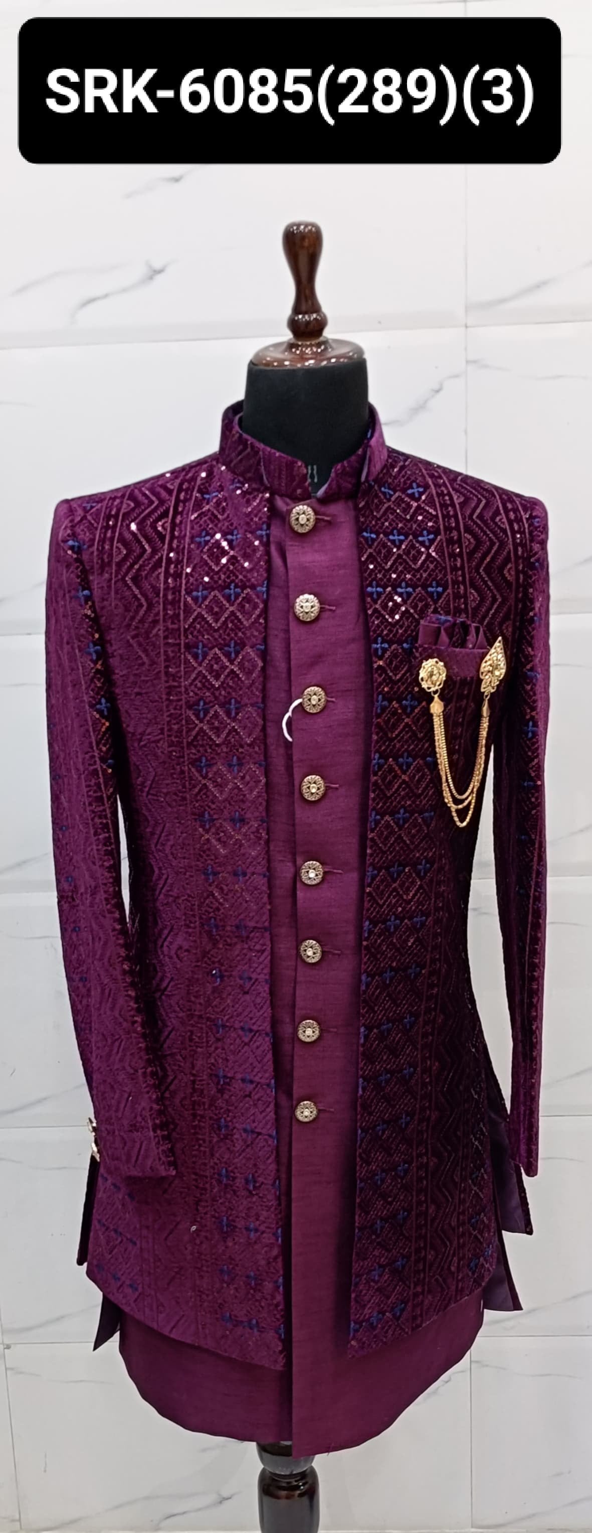 Designer Men's Indo Shrug Online India