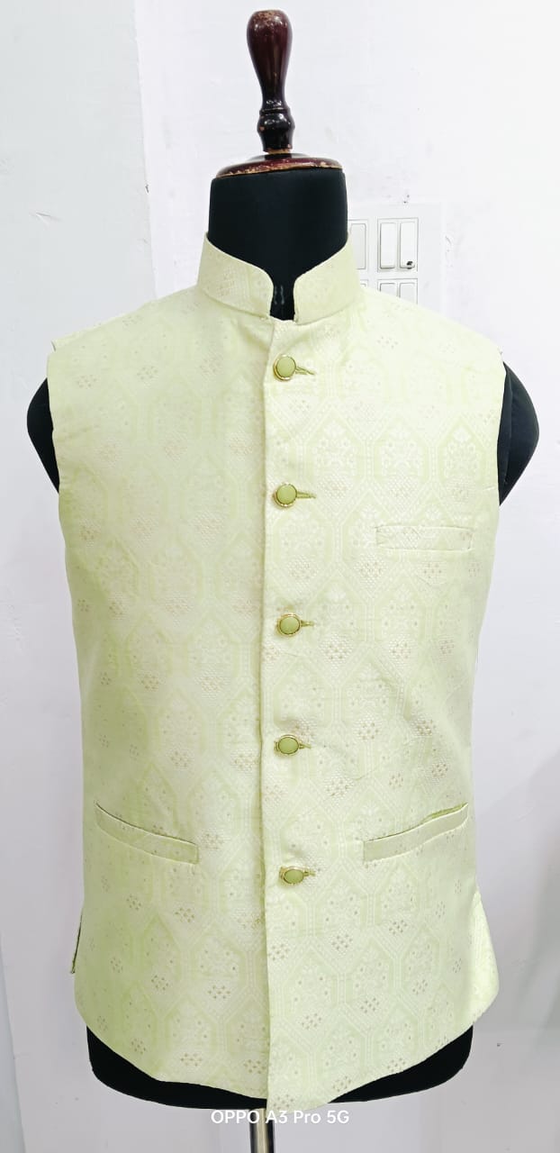 Embroidery Designed Waistcoat for Men