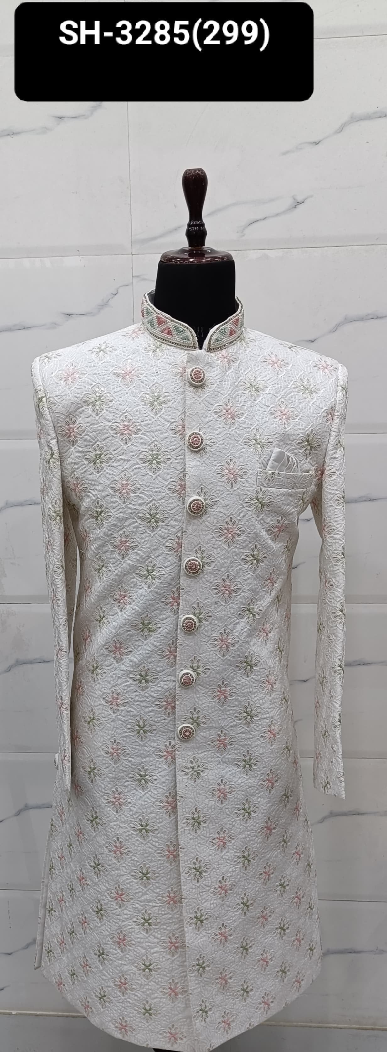 Luxury Ethnic-Inspired Sherwani for Men