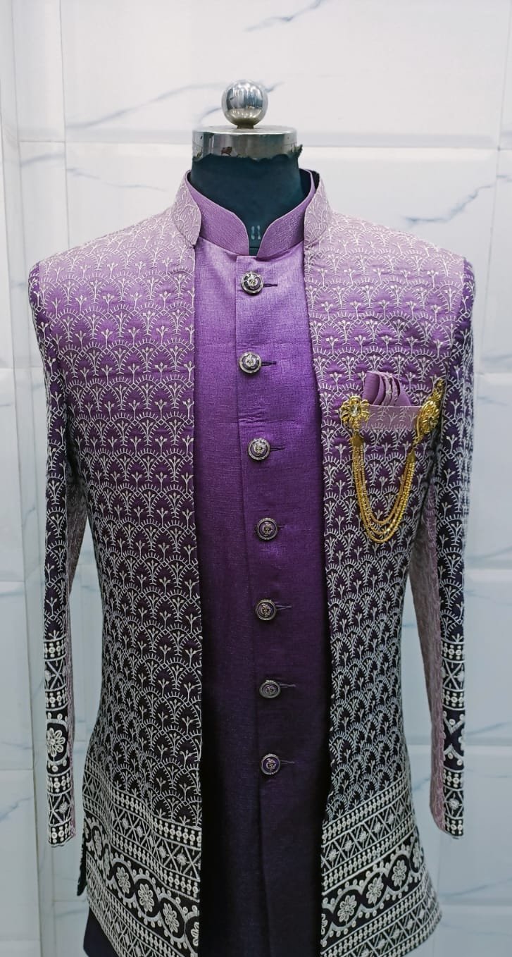 Luxury Gradient Shrug for Men's for Royal Weddings