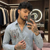 Club Ak Japanese Tiger Embroidery Shirt