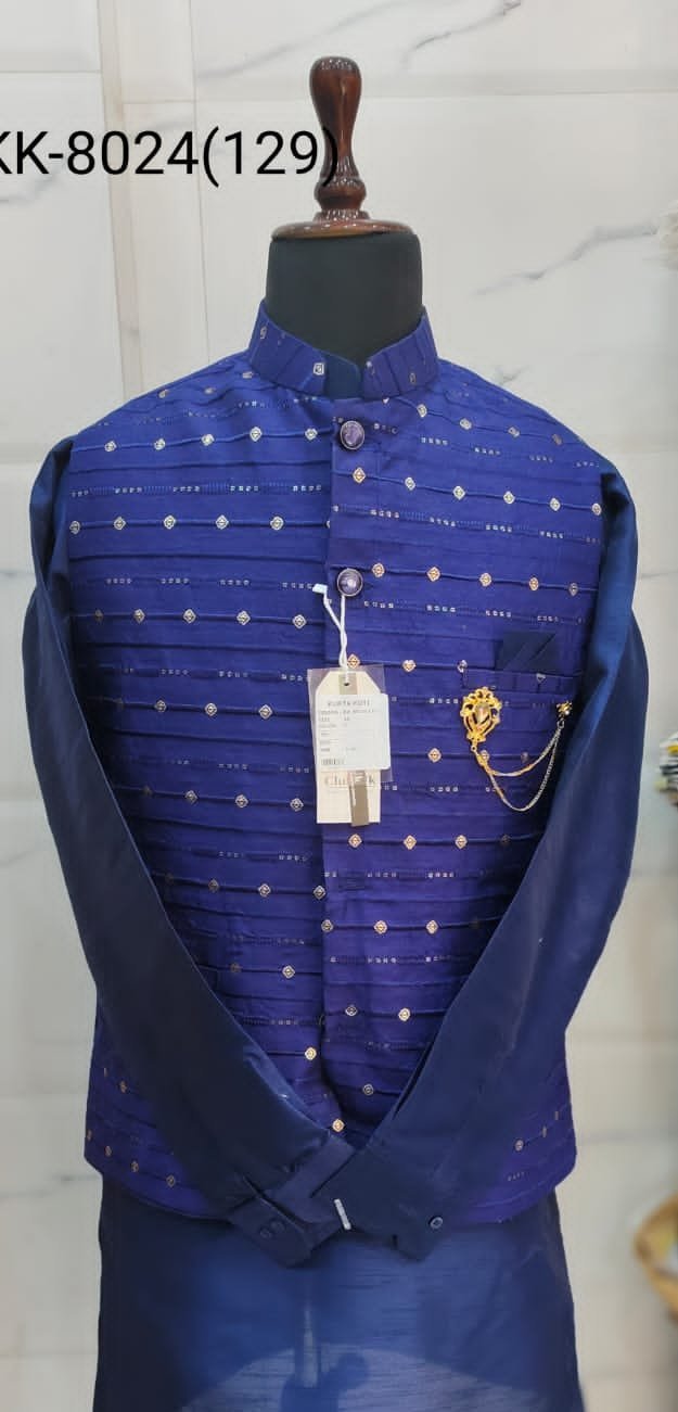 Men's Premium Ethnic Kurta Koti Set