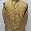 Traditional Kurta Koti for Men with Embroidery