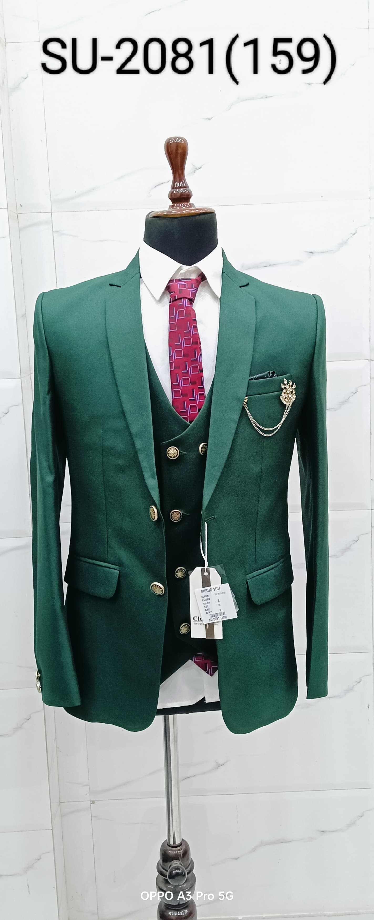Trending Men's 3-Piece Coat-Pant  for Weddings In India