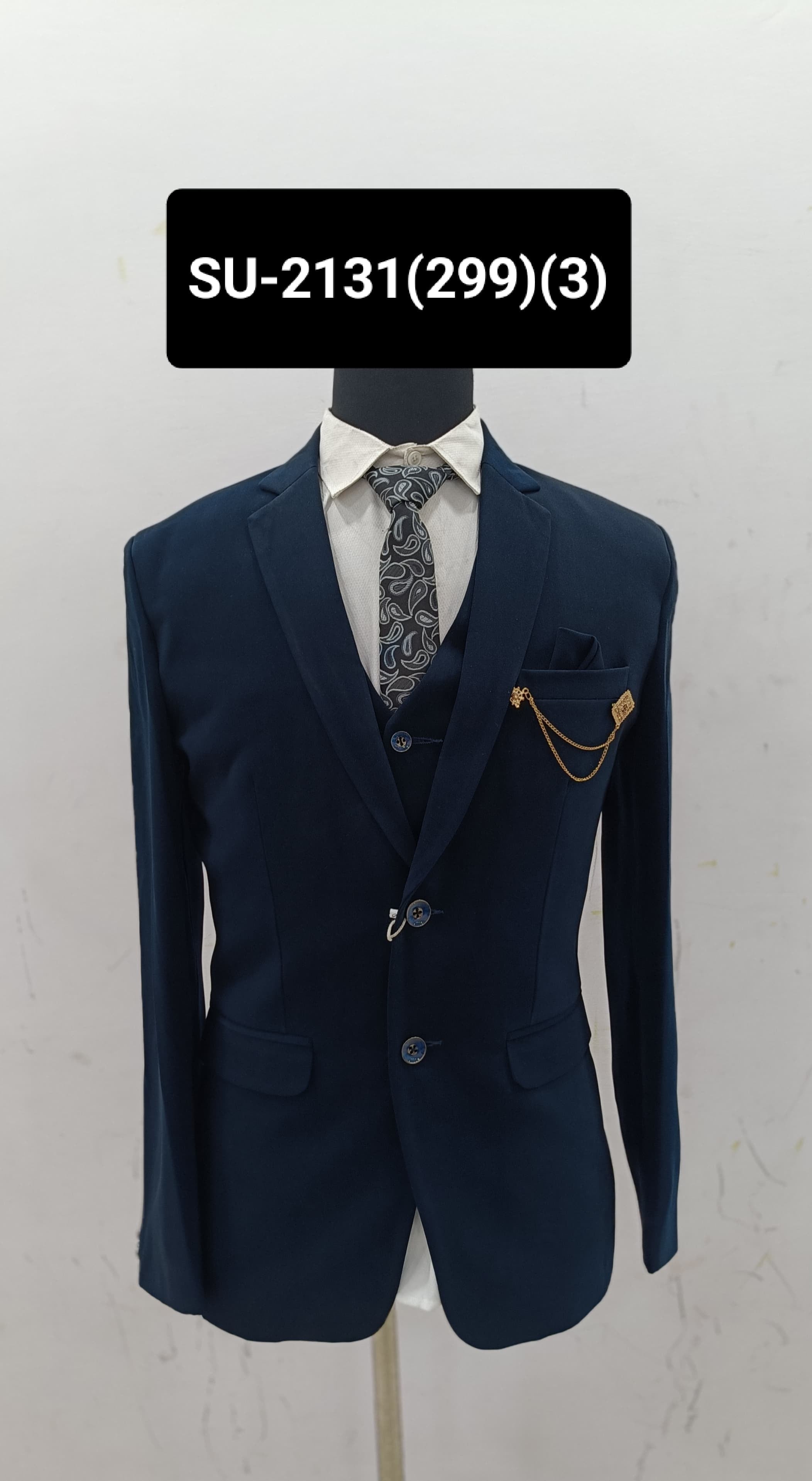 Men's Japanese 3-piece suits for party wear