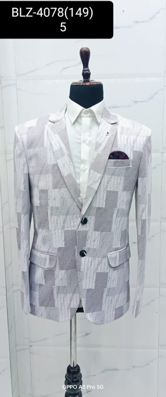 Designer Blazer for Men – Stylish Pattern | Club AK