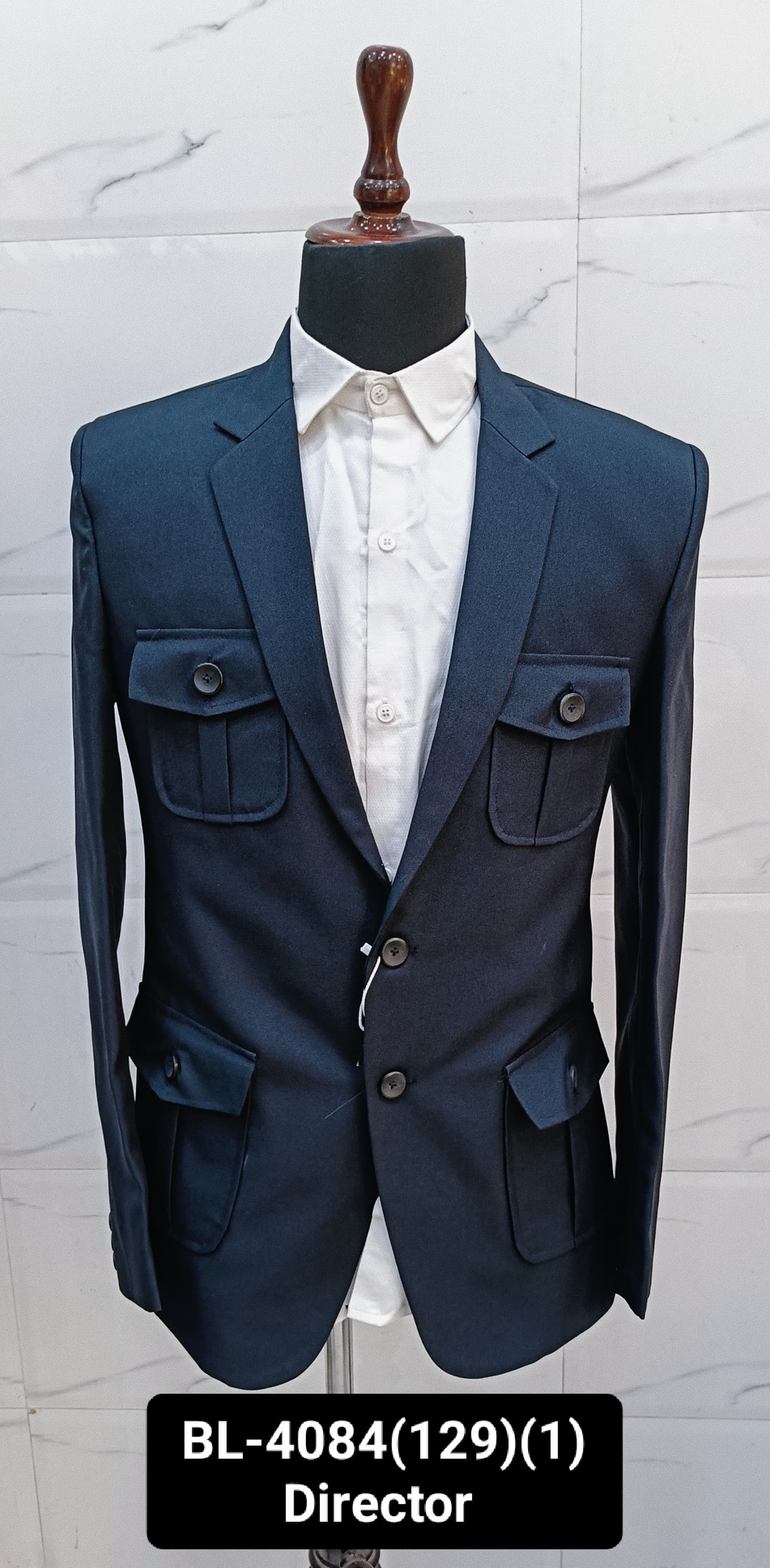 Men’s Stylish Formal Blazer with 4 Pockets | Club AK