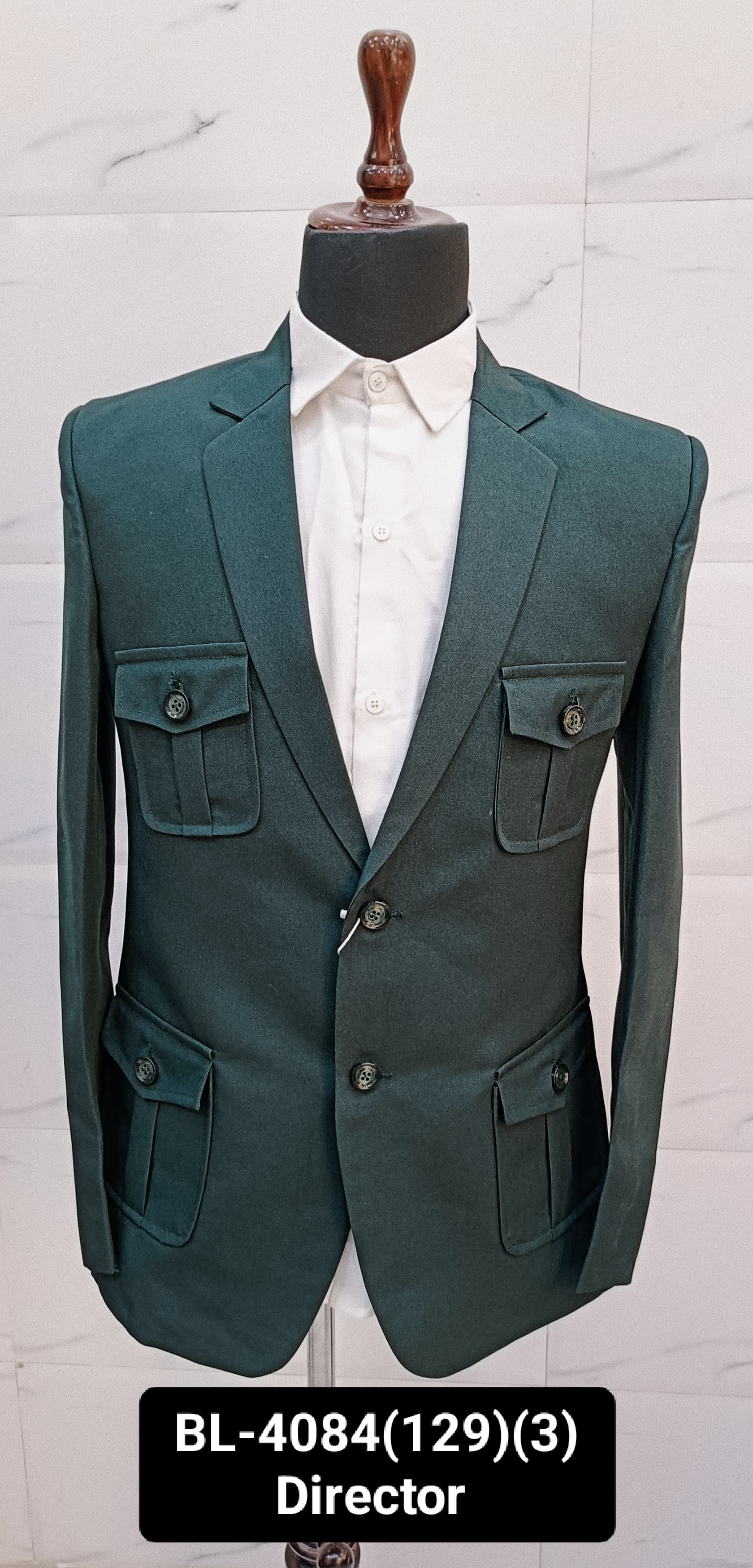 Men’s Stylish Formal Blazer with 4 Pockets | Club AK