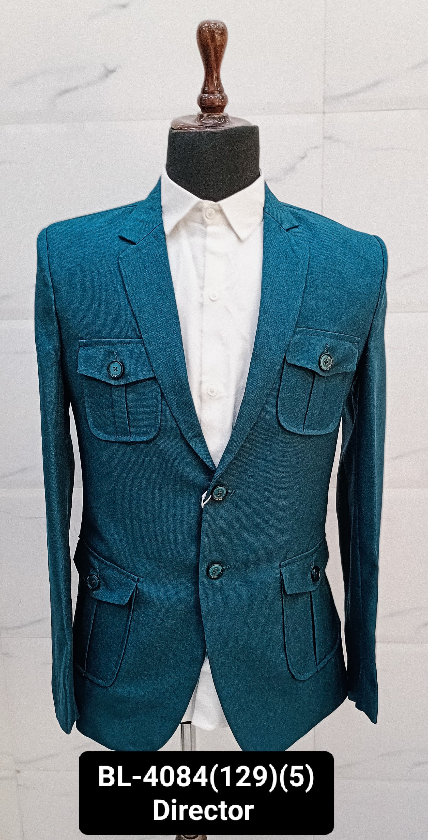 Men’s Stylish Formal Blazer with 4 Pockets | Club AK