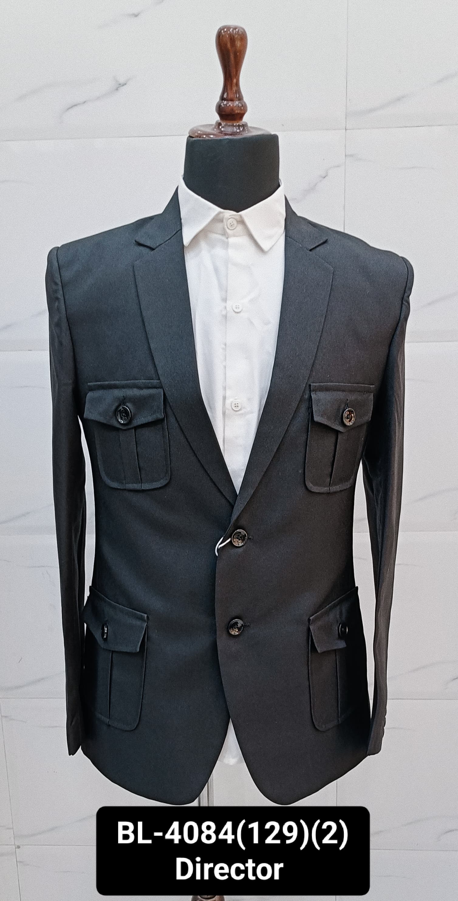 Men’s Stylish Formal Blazer with 4 Pockets | Club AK