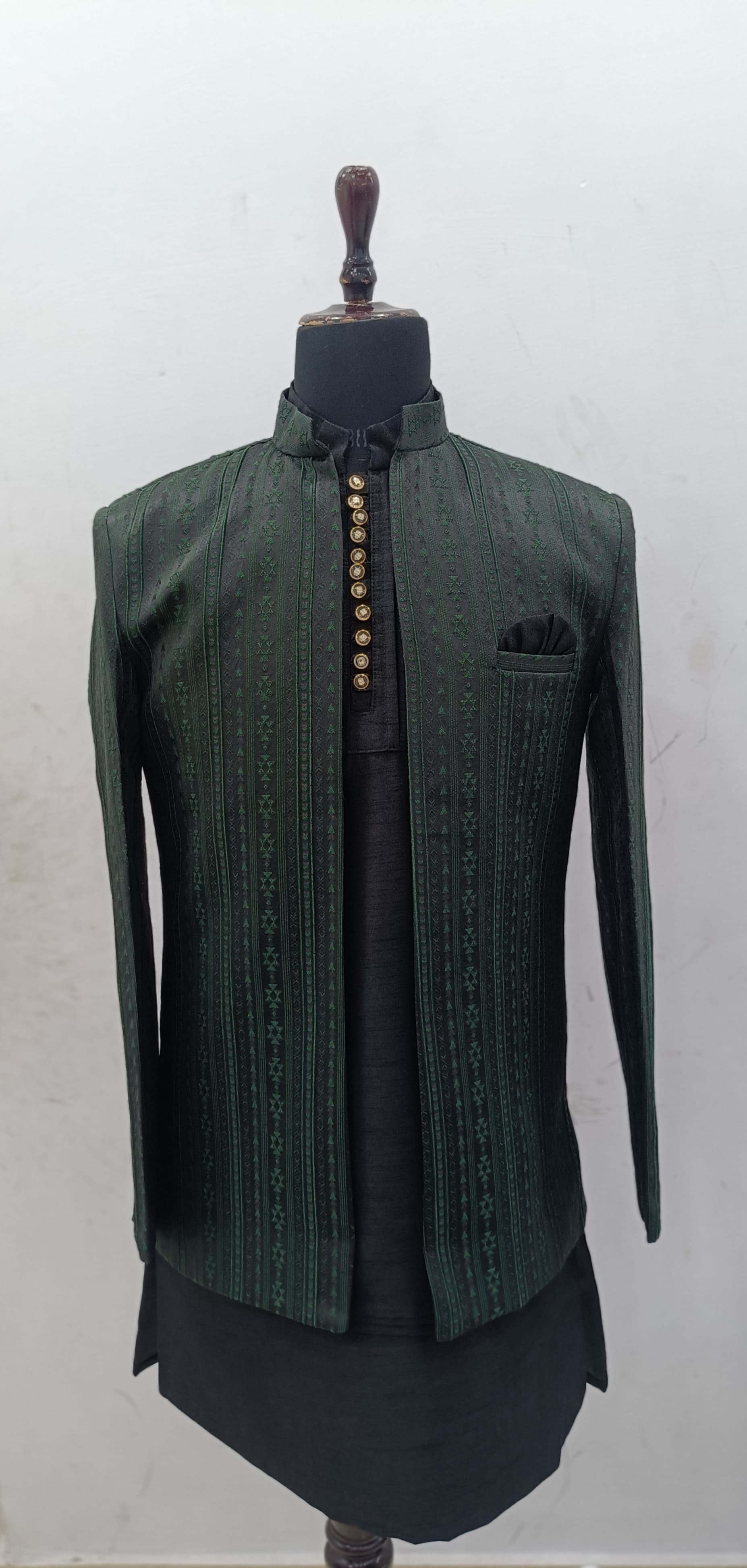 Men’s Printed Ethnic Shrug | Wedding & Party Wear Jodhpuri Coat