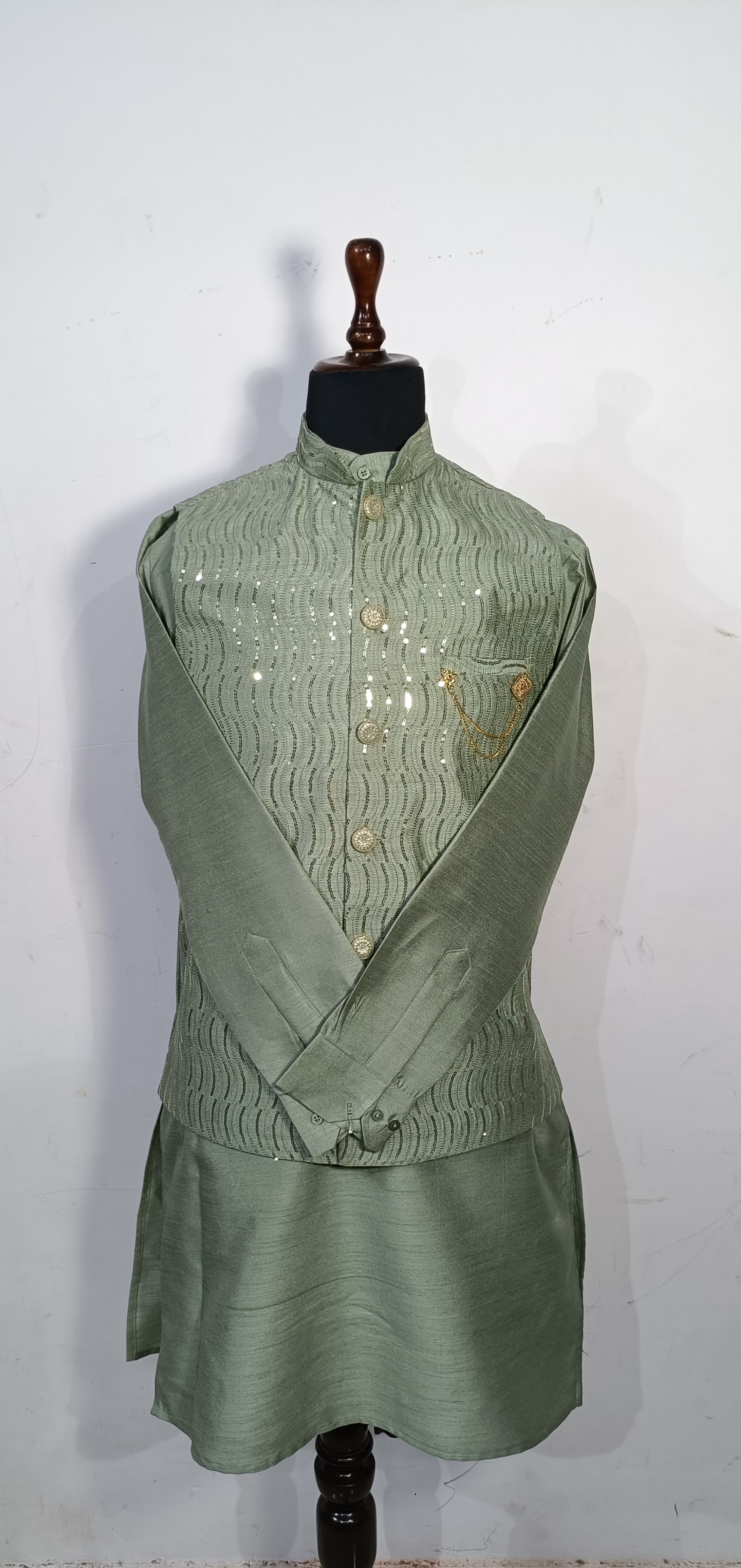 Club Ak Designer Kurta Koti for Men