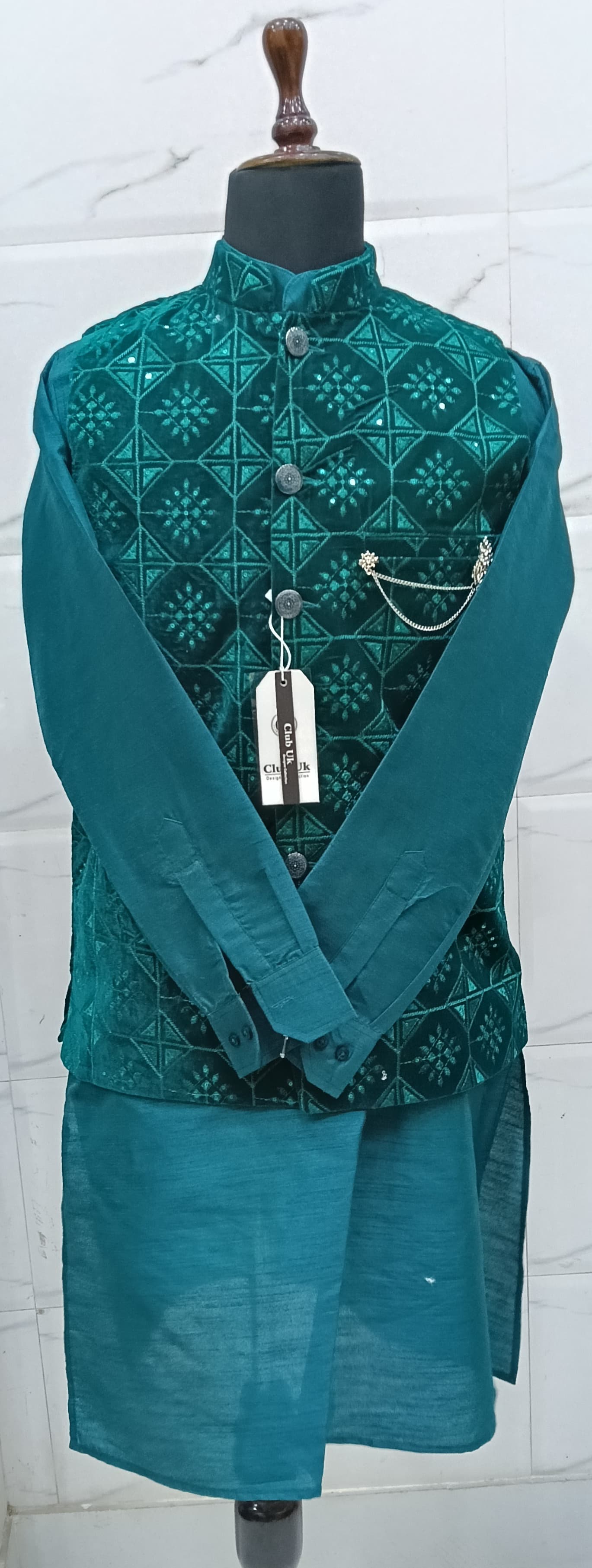 Club Ak Premium Kurta Koti for Men