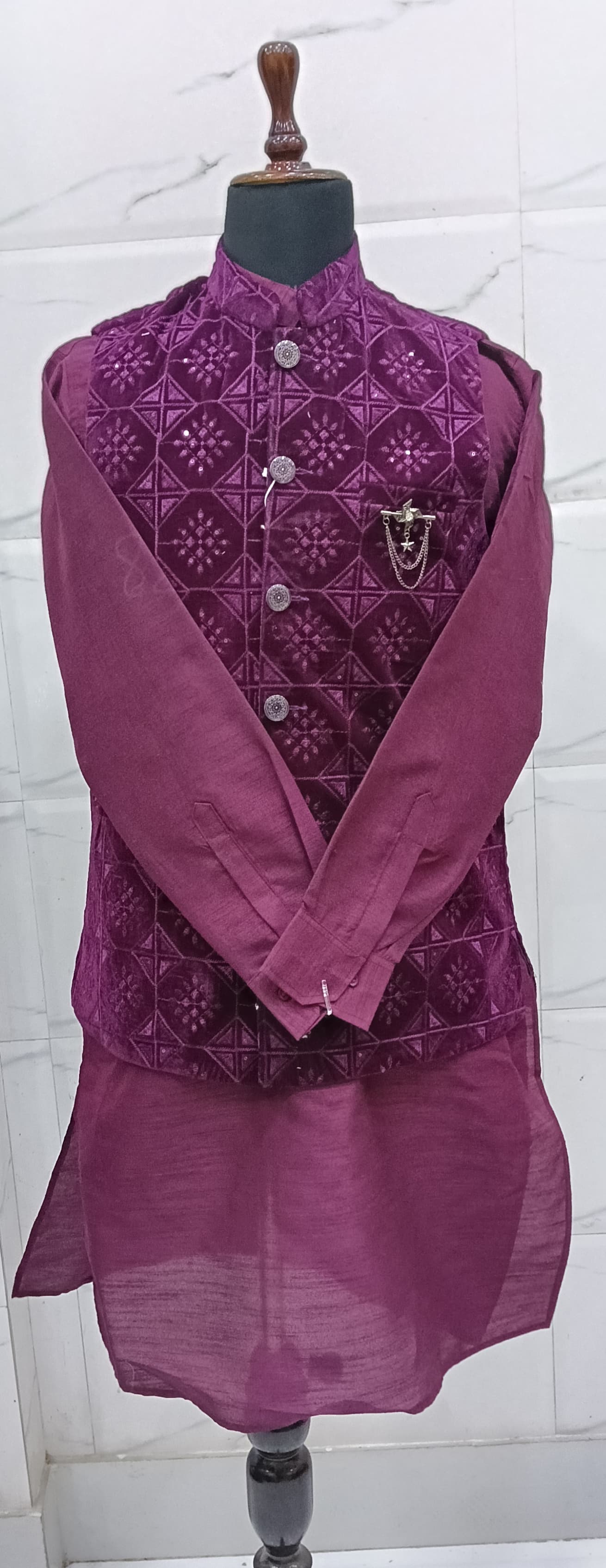 Club Ak Premium Kurta Koti for Men