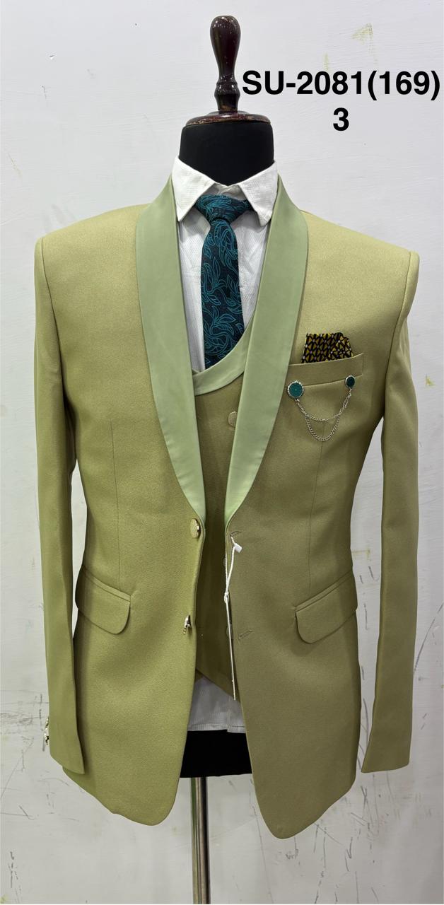 Premium Three Piece Suit for Party Wear