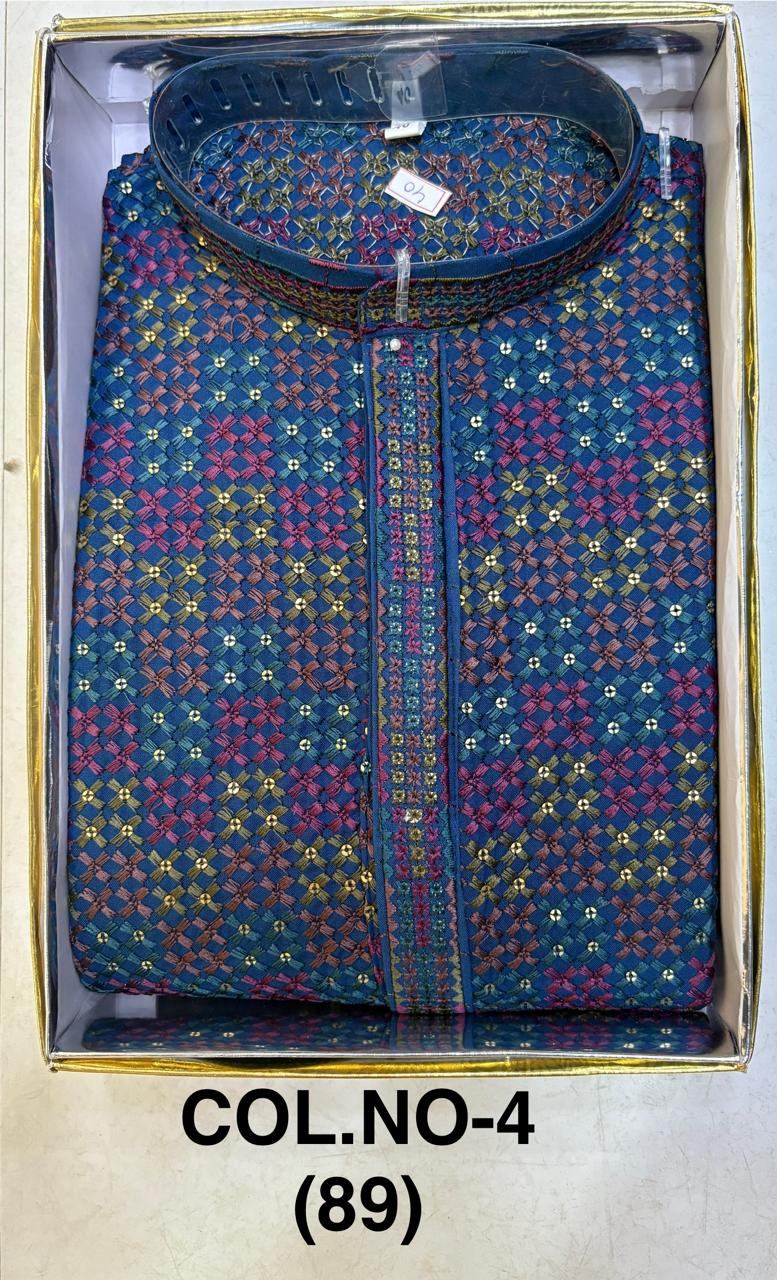 Men’s Heavy Chicken Embroidery Kurta | Premium Party & Occasion Wear Kurta
