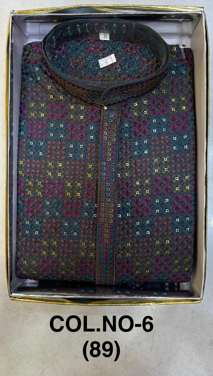 Men’s Heavy Chicken Embroidery Kurta | Premium Party & Occasion Wear Kurta