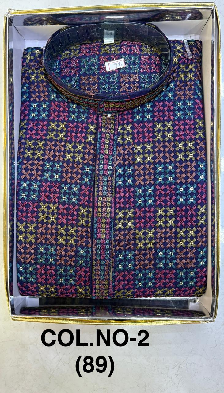 Men’s Heavy Chicken Embroidery Kurta | Premium Party & Occasion Wear Kurta