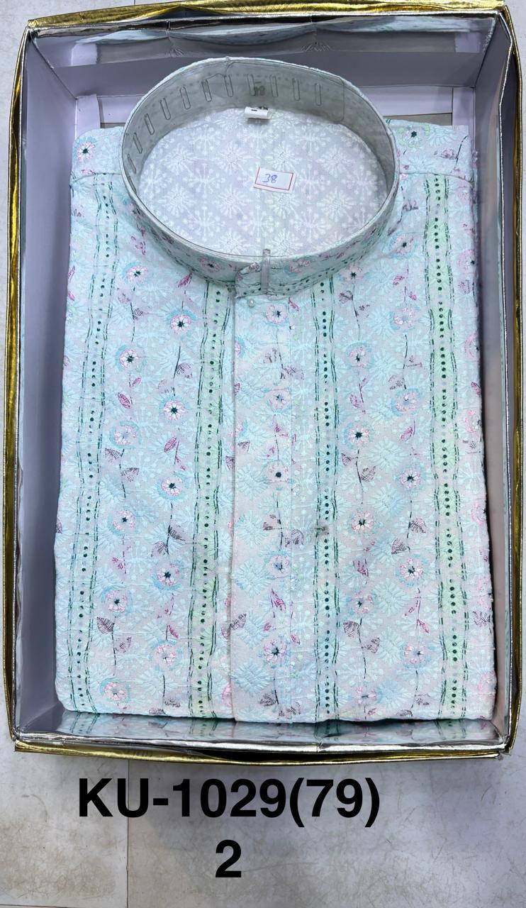 Men’s Premium Shifli Printed Kurta | Festive & Party Wear