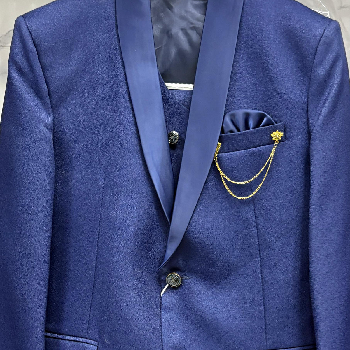 Club AK Premium Royal Blue Suit for Men | Luxury Wedding Wear