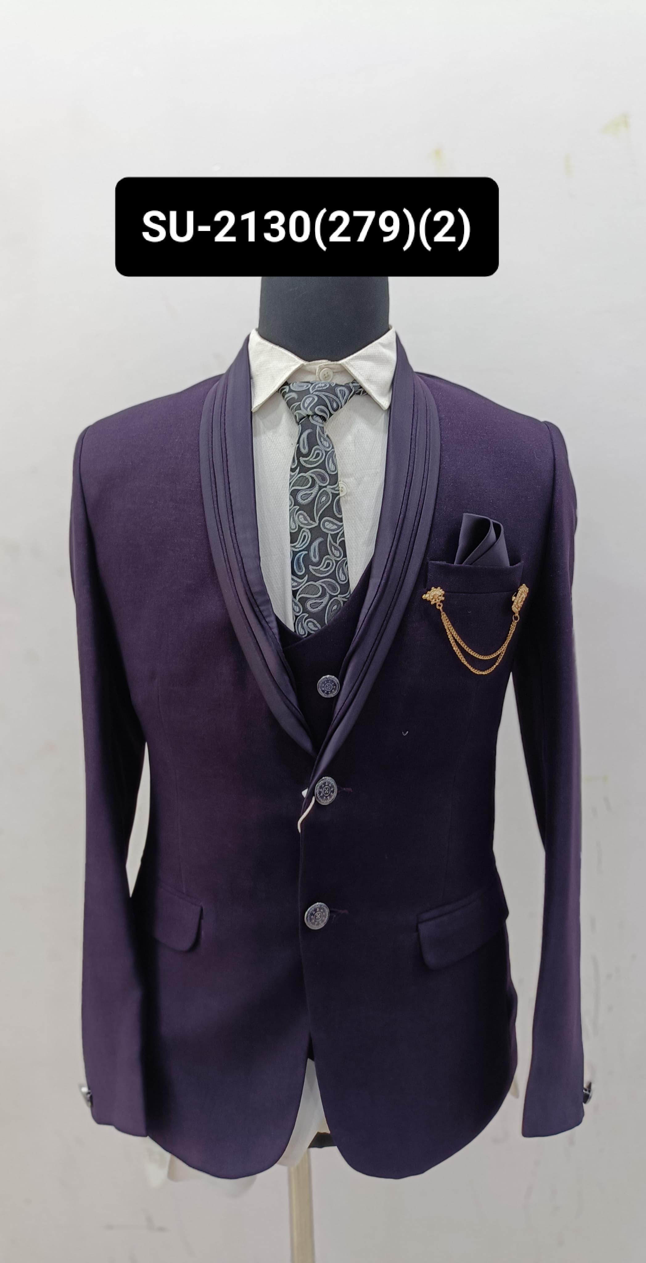 Men's Kohinoor 3-piece suits for party wear