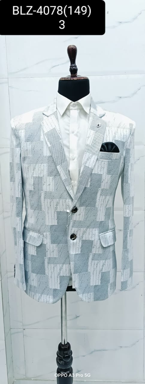 Designer Blazer for Men – Stylish Pattern | Club AK