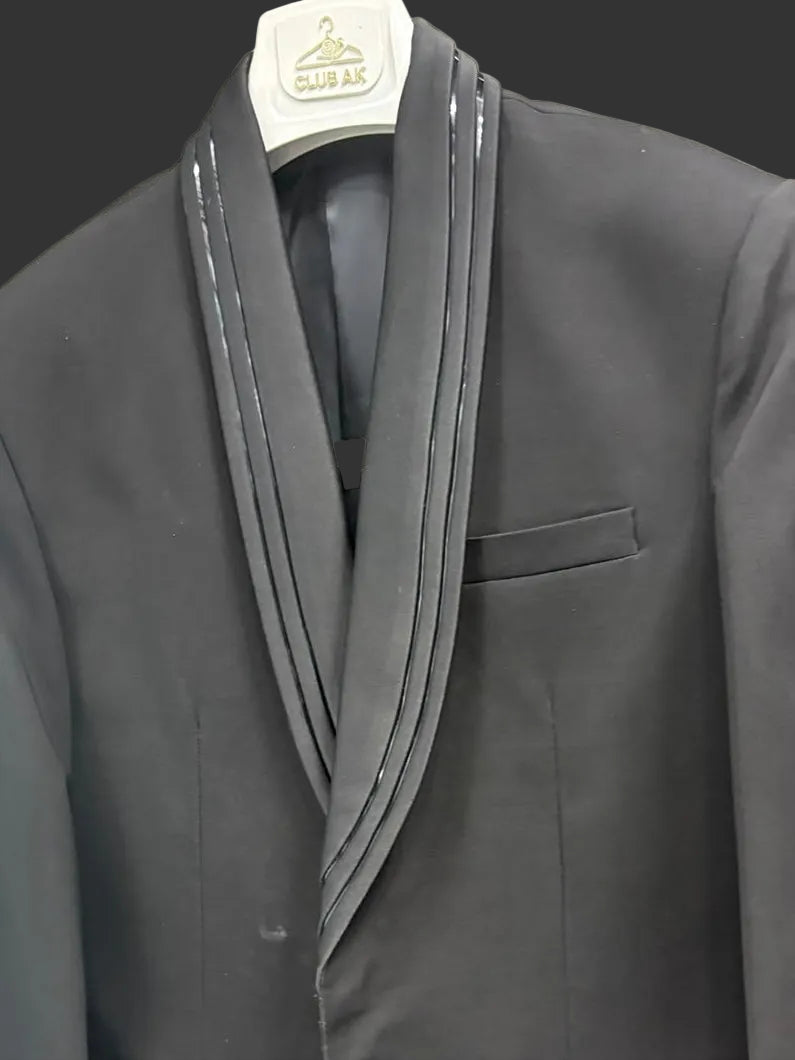 Men's black kohinoor designer suit