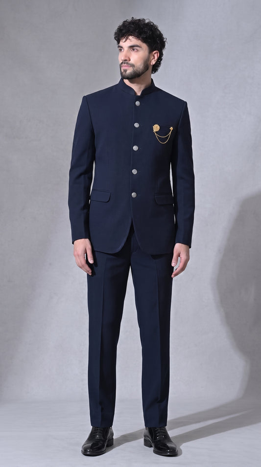 Club AK Men's shimmer Jodhpuri Suit | Premium Bandhgala Wedding, Reception & Party Wear
