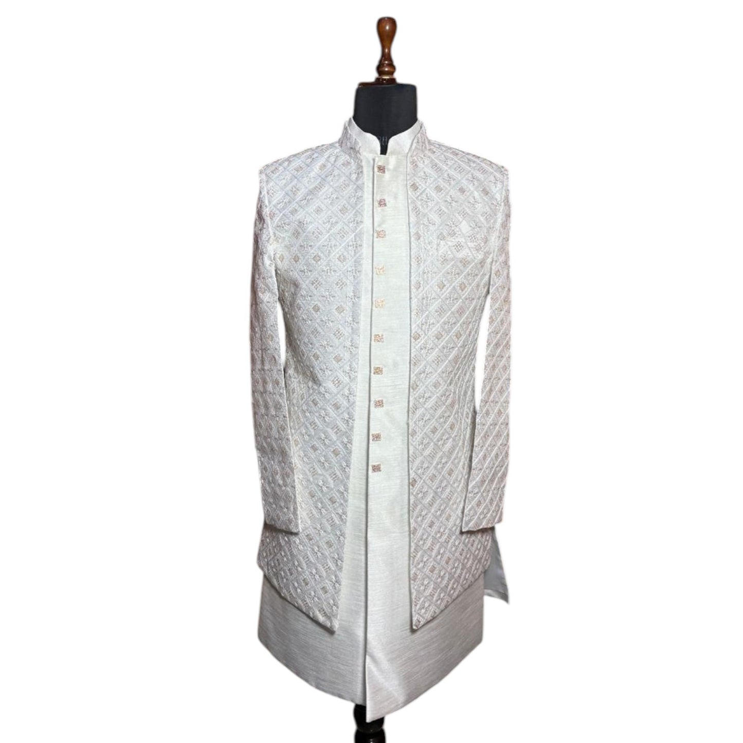 Premium Embroidered Long Shrug | Festive & Occasion Wear