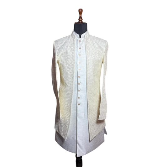 Premium Embroidered Long Shrug | Festive & Occasion Wear