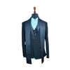 Men’s Designer Three Piece Suit with Embroidered Stole | Premium Wedding & Party Wear
