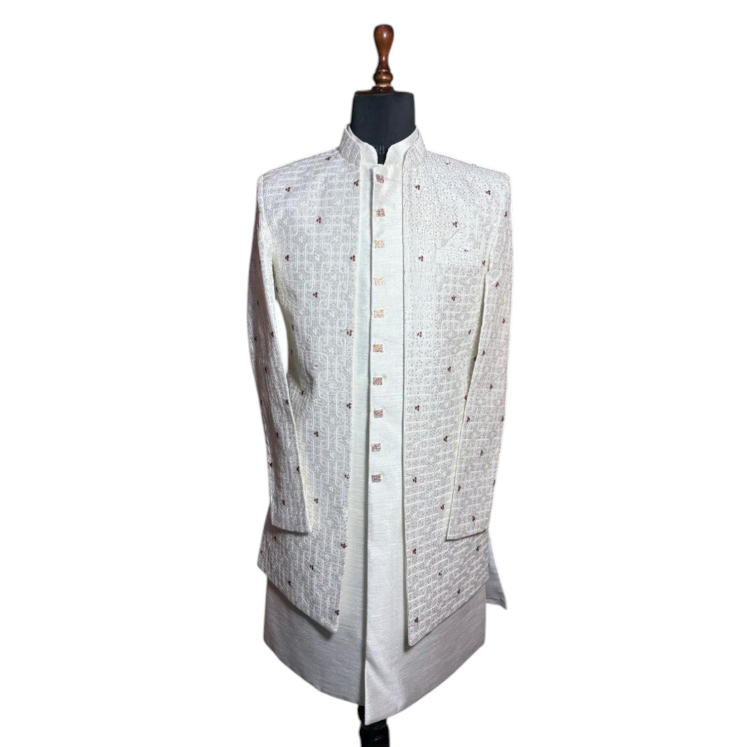 Premium Embroidered Long Shrug | Festive & Occasion Wear