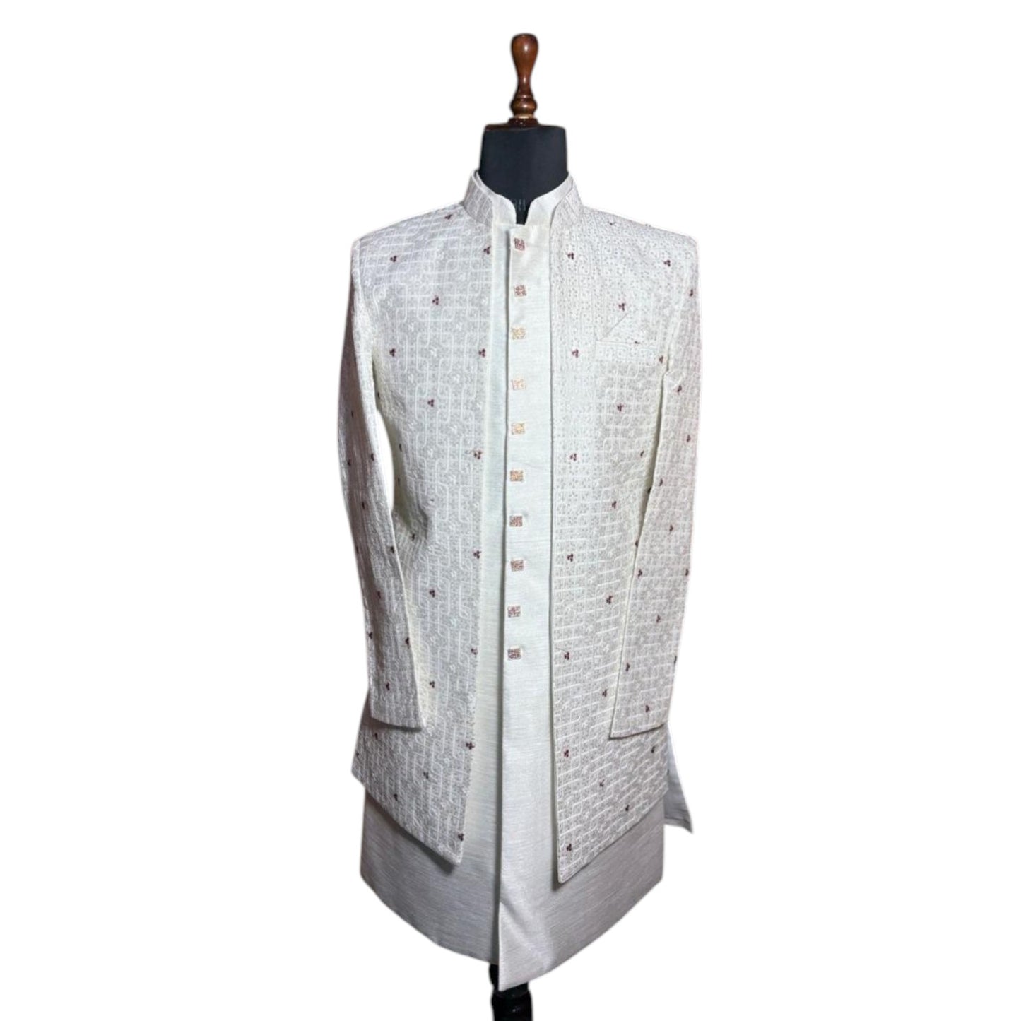 Premium Embroidered Long Shrug | Festive & Occasion Wear