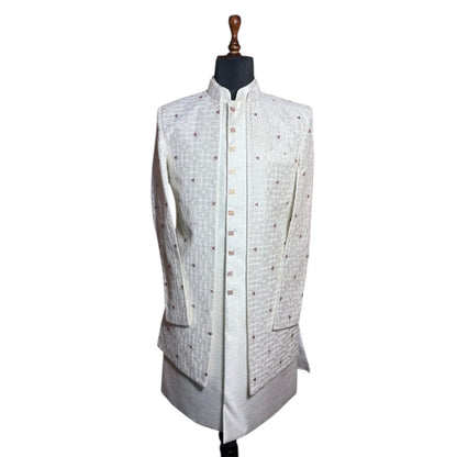 Premium Embroidered Long Shrug | Festive & Occasion Wear