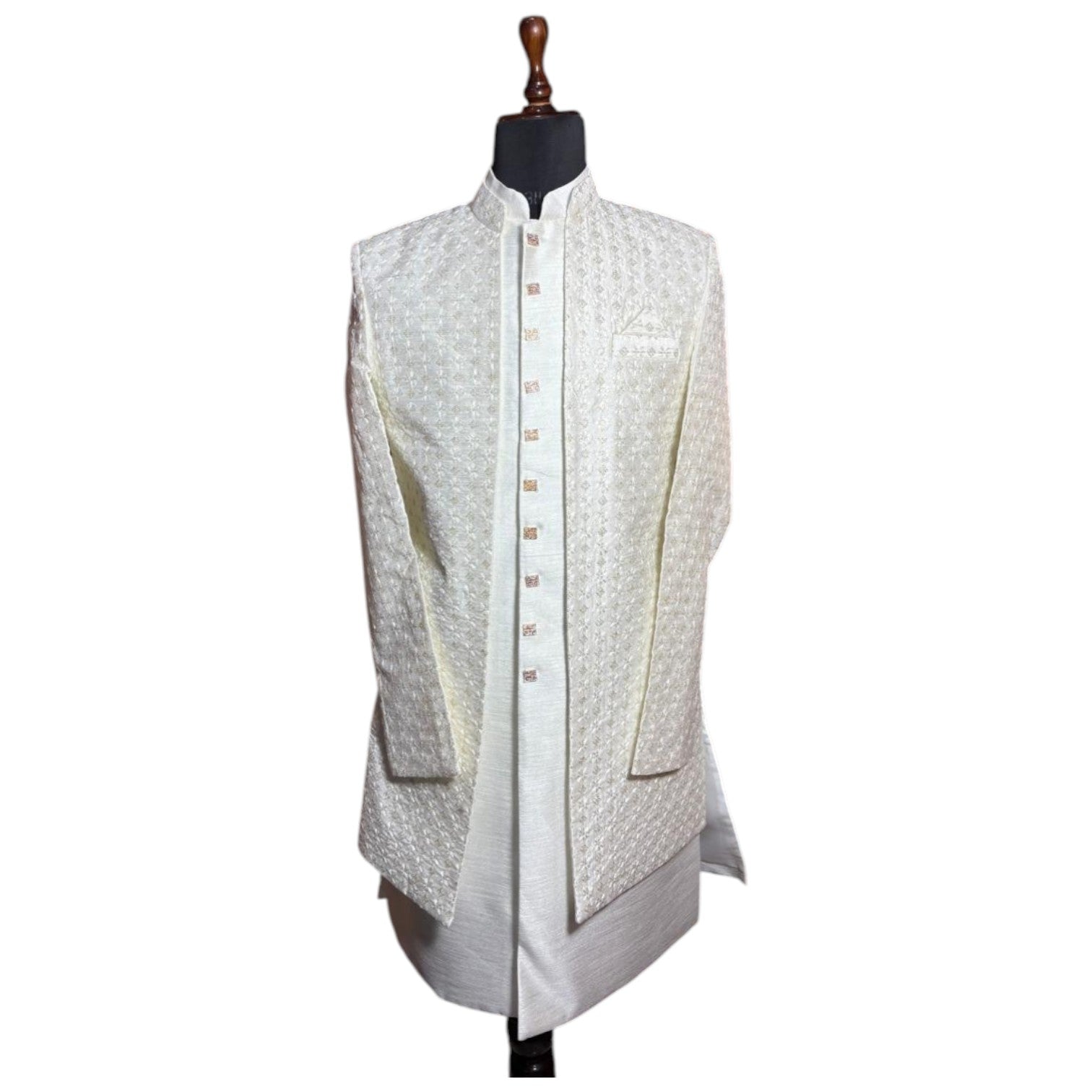 Premium Embroidered Long Shrug | Festive & Occasion Wear