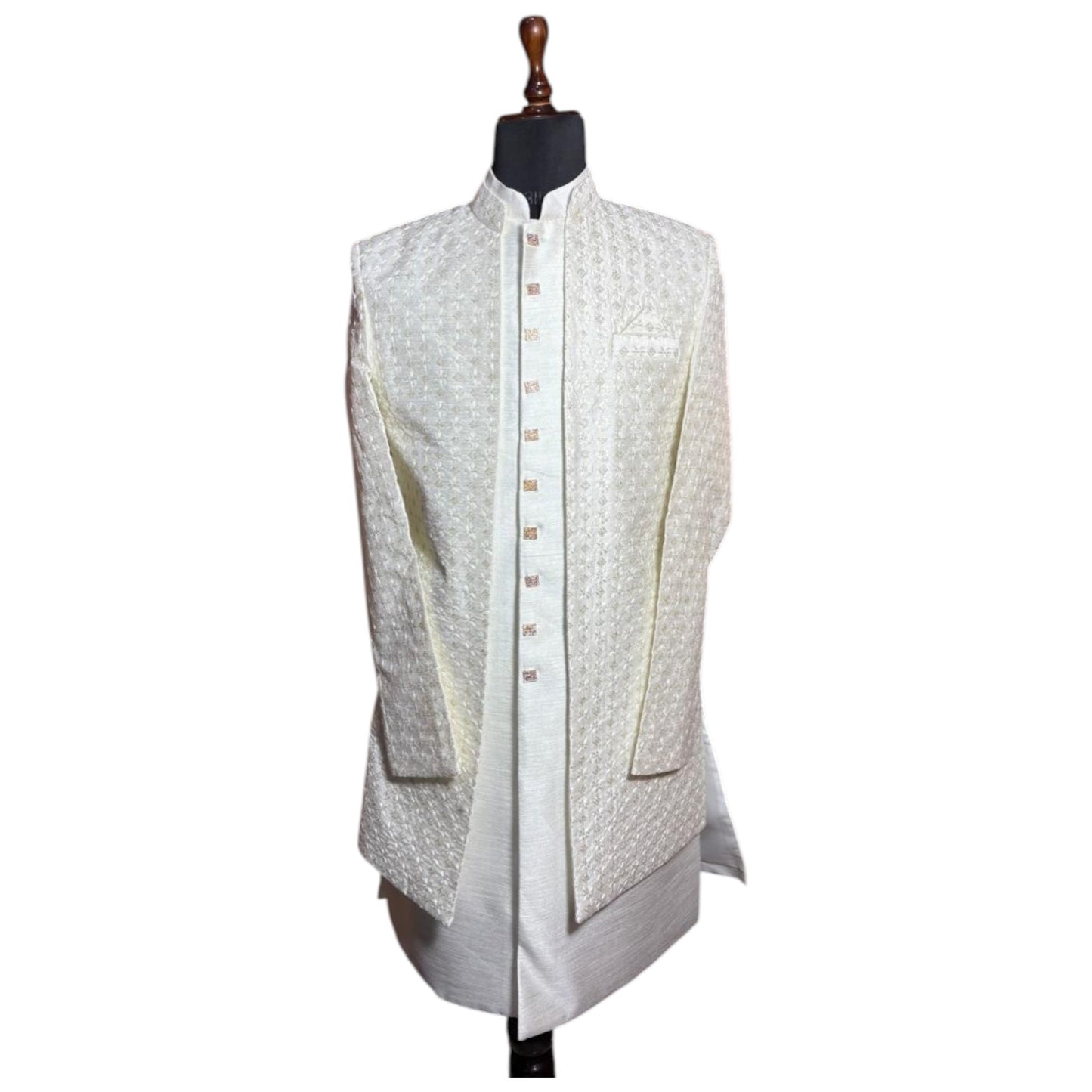 Premium Embroidered Long Shrug | Festive & Occasion Wear
