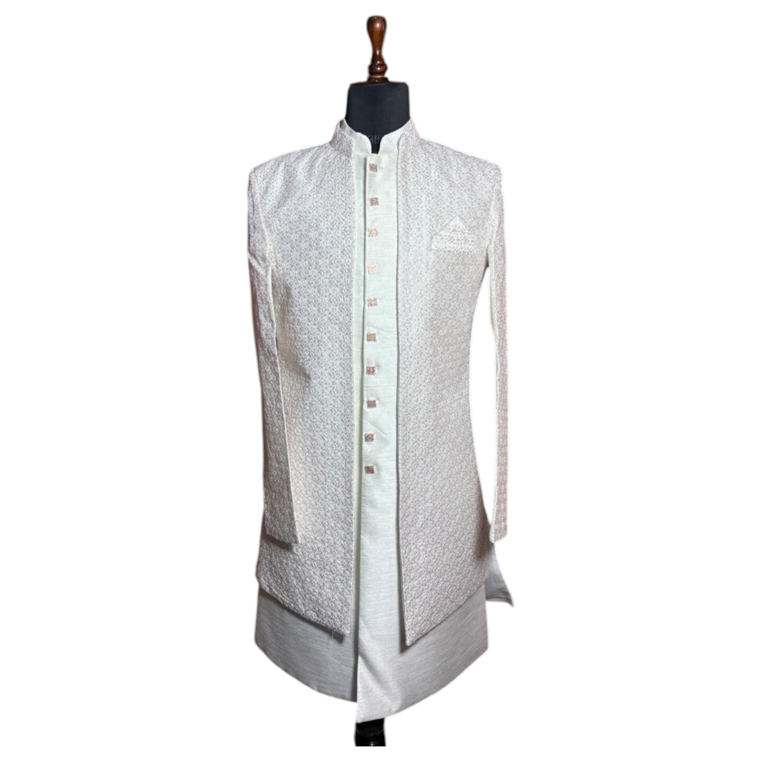 Premium Embroidered Long Shrug | Festive & Occasion Wear
