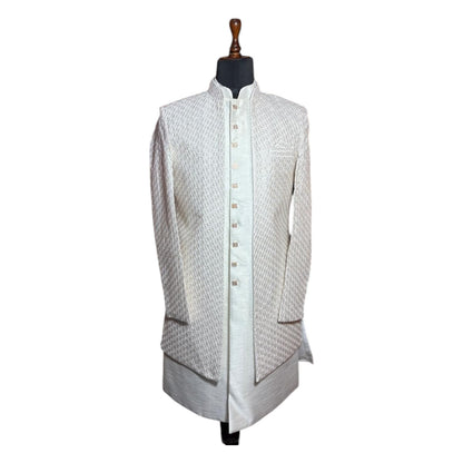 Premium Embroidered Long Shrug | Festive & Occasion Wear