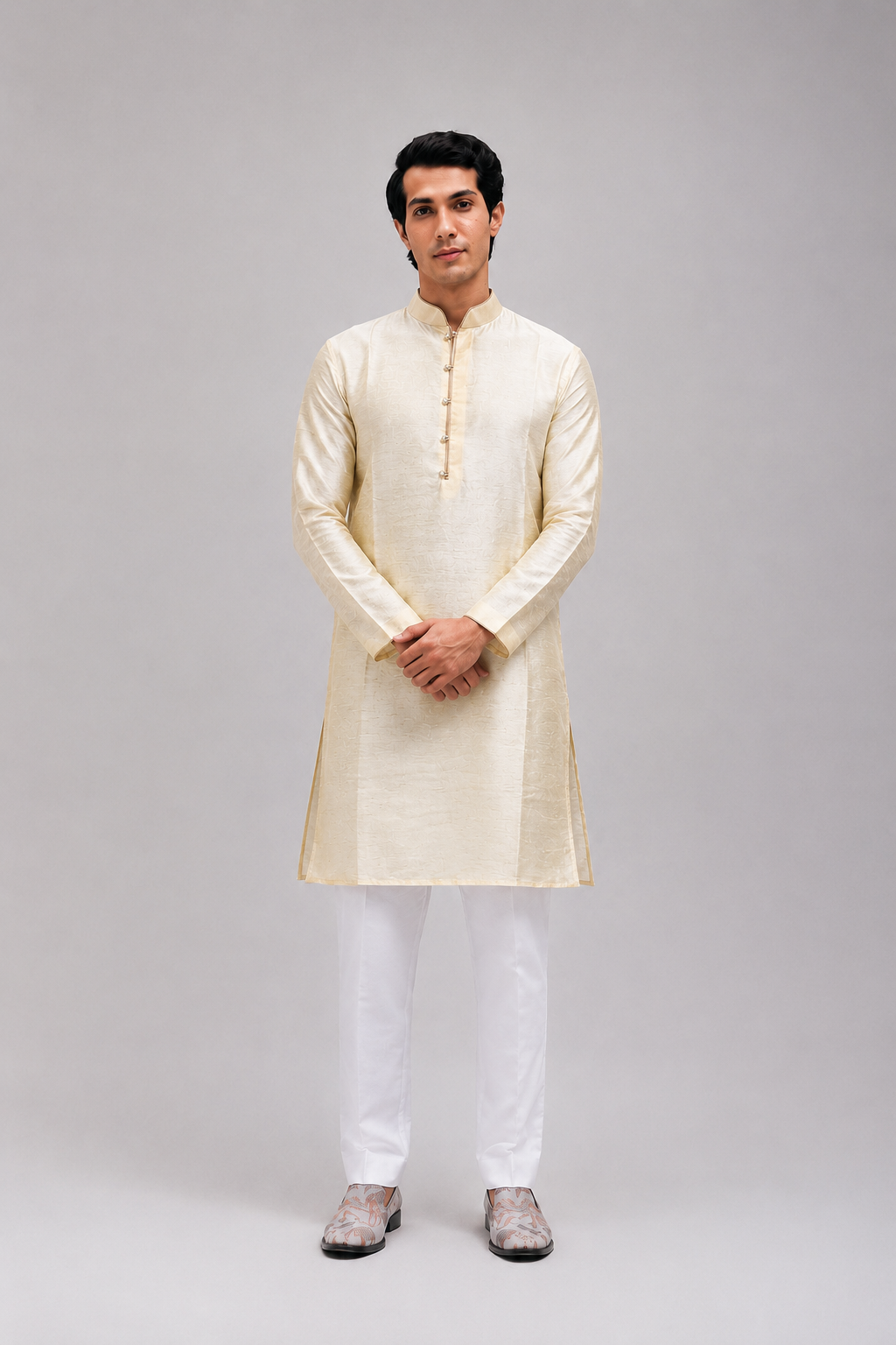 CLUB AK Men's  Premium Kurta for Men | Festive & Wedding Ethnic Wear