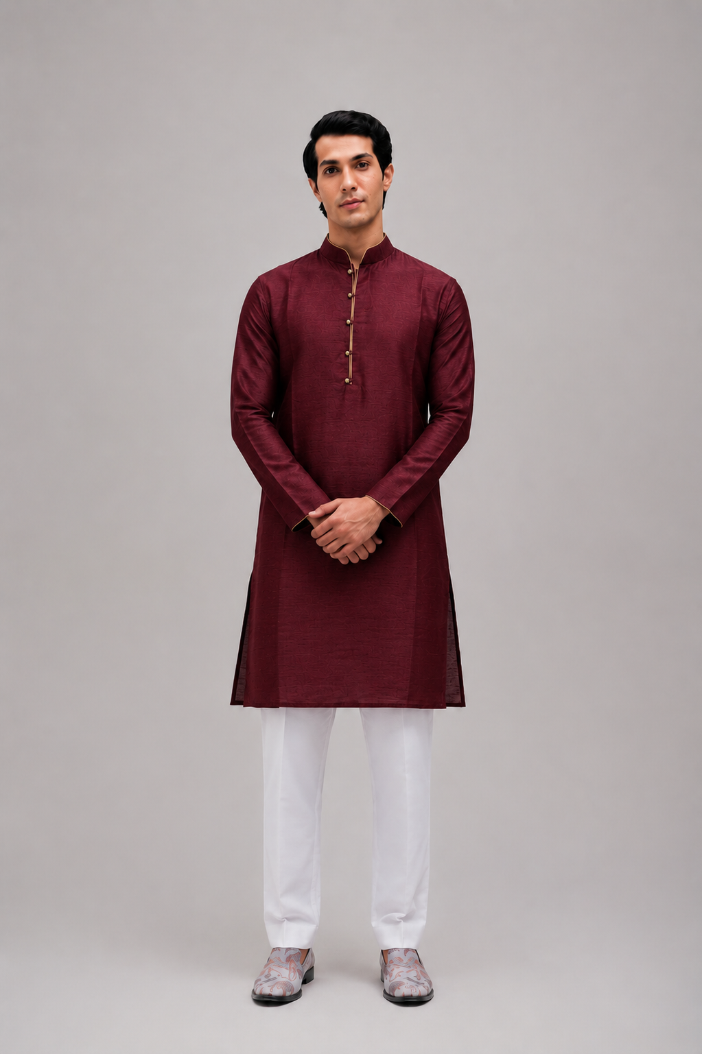 CLUB AK Men's  Premium Kurta for Men | Festive & Wedding Ethnic Wear