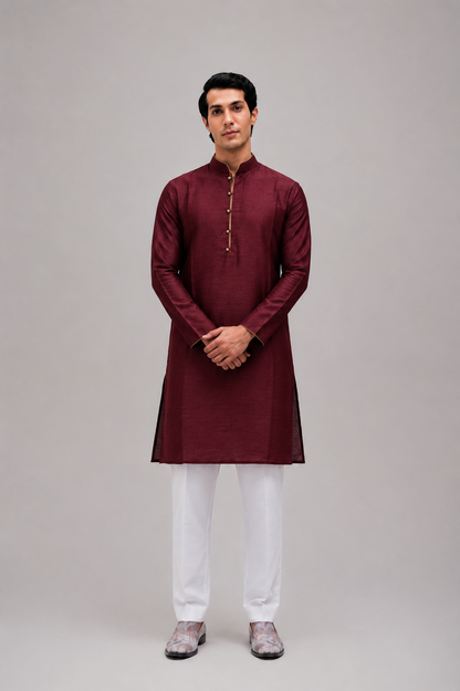 CLUB AK Men's  Premium Kurta for Men | Festive & Wedding Ethnic Wear