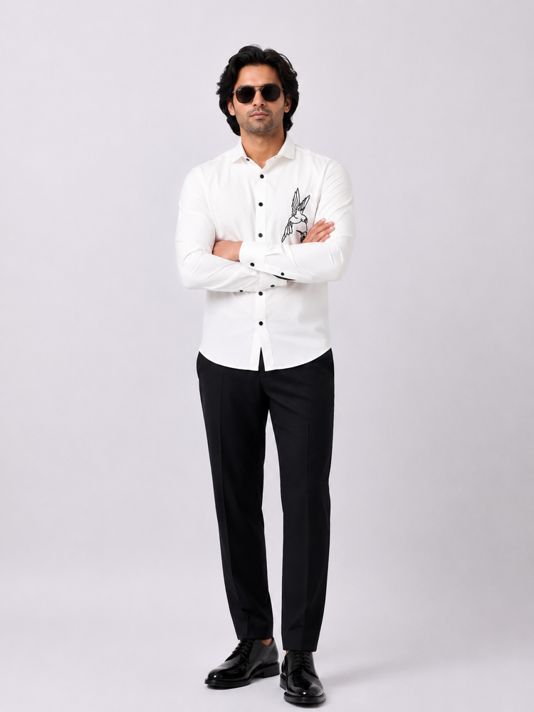 36 / White