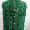 Ethnic Designed Velvet Waistcoat for Men for Festivals
