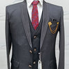 Latest Black Diamond Coat-Pant Design for Parties