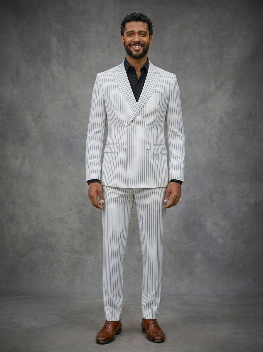 Men’s Double Breasted Lining Suit