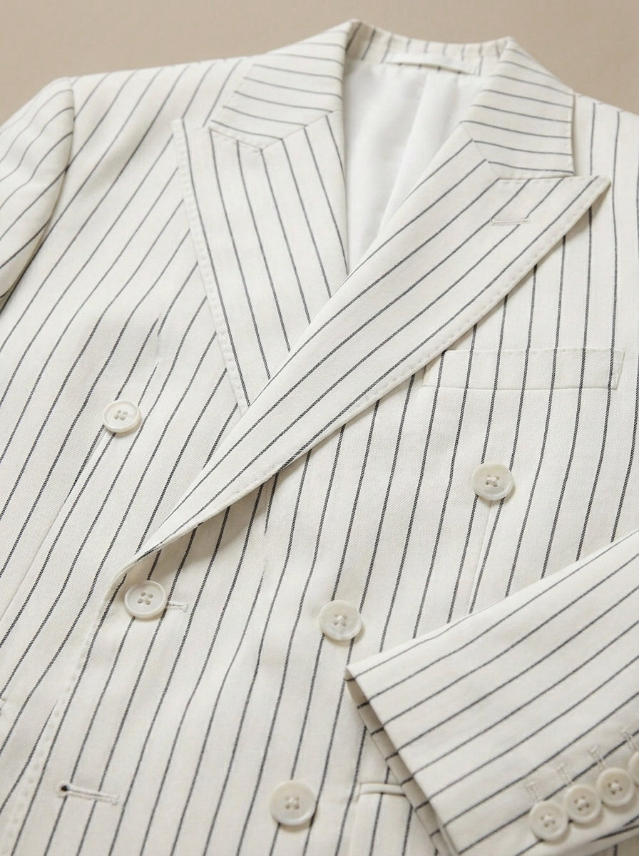 Men’s Double Breasted Lining Suit